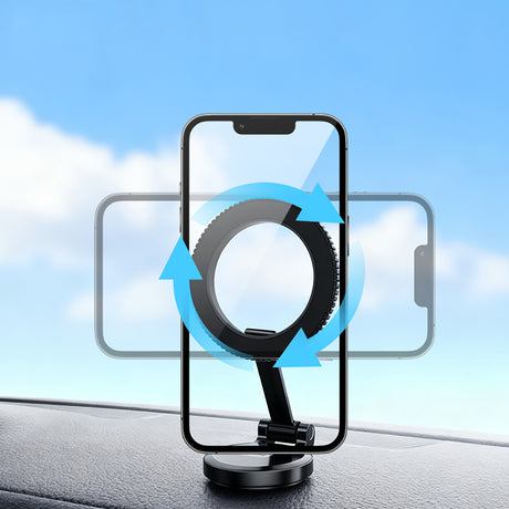 Go Des GD-HD242 360 Derece Dönebilen Düz Zemin Araç Telefon Tutucu