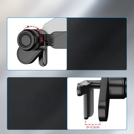 Go Des GD-HD341 V Köşeli Ayarlanabilir Magnetik Araç İçi Telefon Tutucu