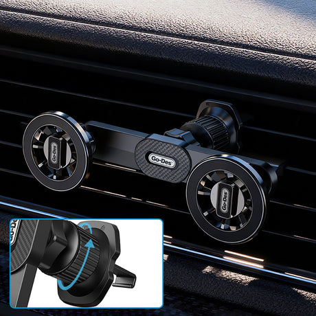 Go Des GD-HD365 Havalandırma Tasarım 2in1 Magnetik Araç Telefon Tutucu
