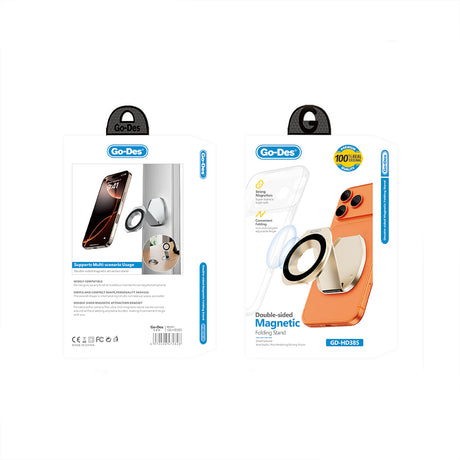 Go Des GD-HD385 Çift Taraflı Magnetik Katlanabilir Telefon Tutucu