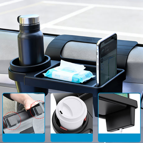 Go Des GD-HD567 Araç İçi Çok Amaçlı Bardaklıklı Telefon Bölmeli Konsol