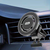 Go Des GD-HD911 M-safe Magnetik Özellikli 360° Dönebilen Havalandırma ve Düz Zemin Telefon Tutucu