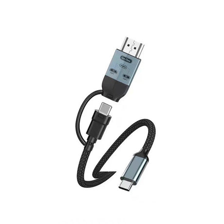 Go Des GD-HM825 8K Görüntü Kalitesi 2in1 Type-C to HDMI Adaptör 2M