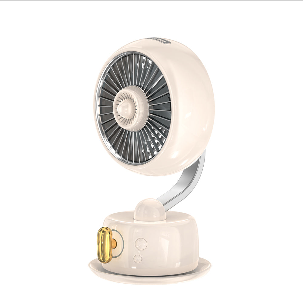 Go Des GD-HS63 Otomatik Salınımlı Gece Lambalı Sessiz Soğutucu Masa Fanı