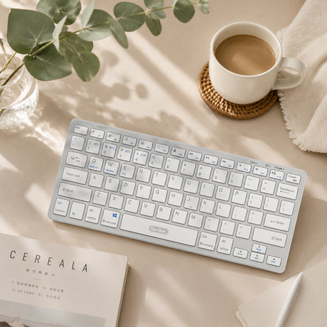 Go Des GD-KB325 Sessiz Tuş Tasarımlı Bluetooth Bağlantılı Kablosuz Klavye