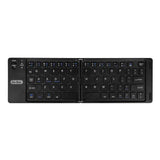 Go Des GD-KB326 Sessiz Tuş Tasarımlı Katlanabilir Bluetooth Bağlantılı Kablosuz Klavye