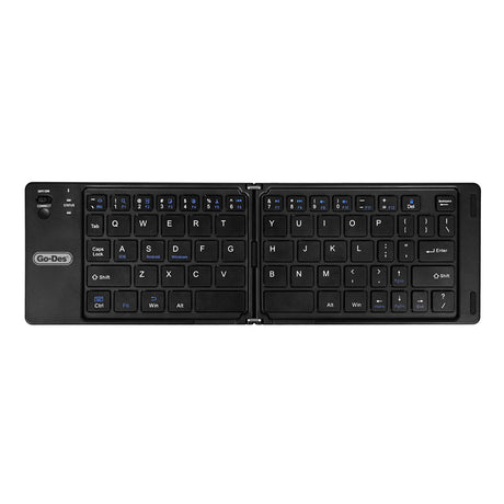 Go Des GD-KB326 Sessiz Tuş Tasarımlı Katlanabilir Bluetooth Bağlantılı Kablosuz Klavye