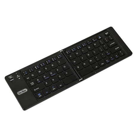 Go Des GD-KB326 Sessiz Tuş Tasarımlı Katlanabilir Bluetooth Bağlantılı Kablosuz Klavye