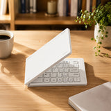 Go Des GD-KB326 Sessiz Tuş Tasarımlı Katlanabilir Bluetooth Bağlantılı Kablosuz Klavye
