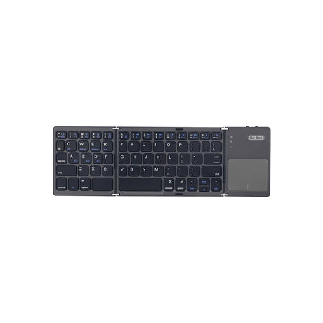 Go Des GD-KB328 Sessiz Tuş Tasarımlı Touch Pad Özellikli Katlanabilir Bluetooth Bağlantılı Kablosuz Klavye