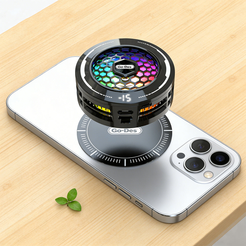 Go Des GD-PC010 Yapay Zeka Destekli Magnetik Telefon Soğutucu Fan