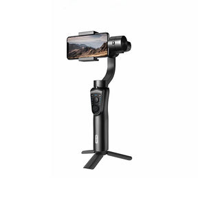 Go Des GD-S5 3 Eksenli El Tipi Yüz Tanıma Takip Özellikli Led Işıklandırma Aparatlı Gimbal Stabilizatör