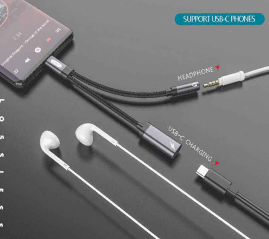 Go Des GD-UC312 Type-C To 3.5mm Dönüştürücü