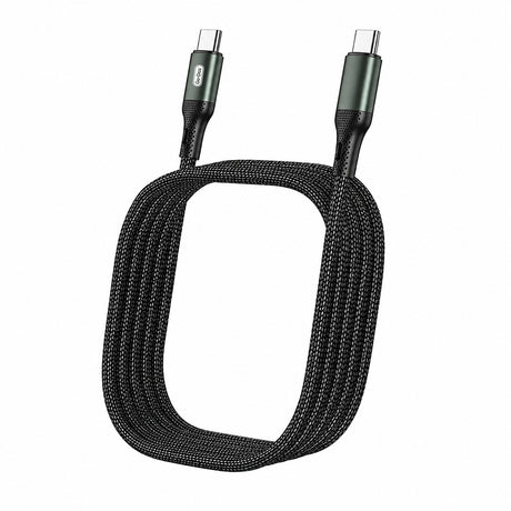 Go Des GD-UC575 Type-C to Type-C PD Örgü Tasarımlı Hızlı Şarj Özellikli Data ve Şarj Kablosu 40W 3M