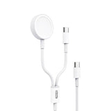 Go Des GD-UC603 2in1 Magnetik Wireless Type-C PD Hızlı Şarj Kablosu 65W 1.2M