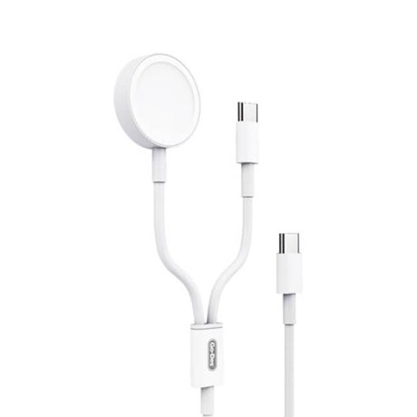 Go Des GD-UC603 2in1 Magnetik Wireless Type-C PD Hızlı Şarj Kablosu 65W 1.2M