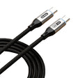 Go Des GD-UC685 Type-C to Type-C Örgü Tasarımlı Hızlı Şarj Özellikli Data ve Şarj Kablosu 140W 1.8M