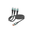 Go Des GD-UC806 3in1 Lightning – Type-C – Type-C Hızlı Şarj Kablosu 1M