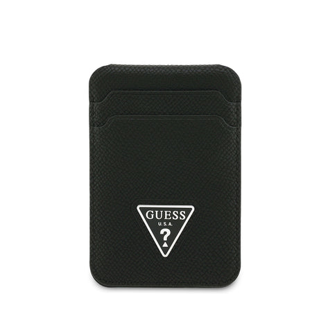 Guess Orjinal Lisanslı 2 Hazneli Üçgen Logolu Standlı Magnetik Kartlık