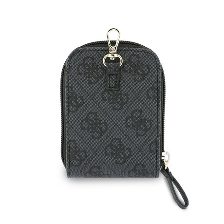 Guess Orjinal Lisanslı 4G Desenli Büyük Metal Logolu Omuz Askılı Purse El Çantası