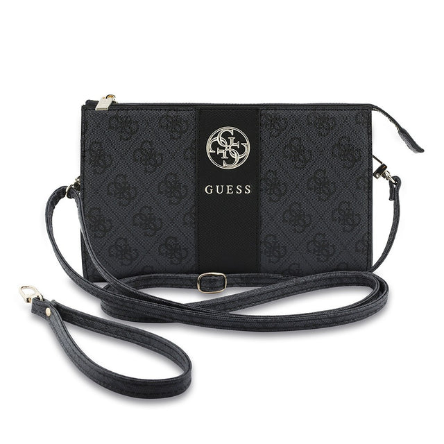 Guess Orjinal Lisanslı 4G Desenli Metal Logolu Omuz Askılı El Çantası