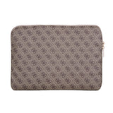 Guess Orjinal Lisanslı 4G Desenli Üçgen Logolu 14 inç Laptop Çantası