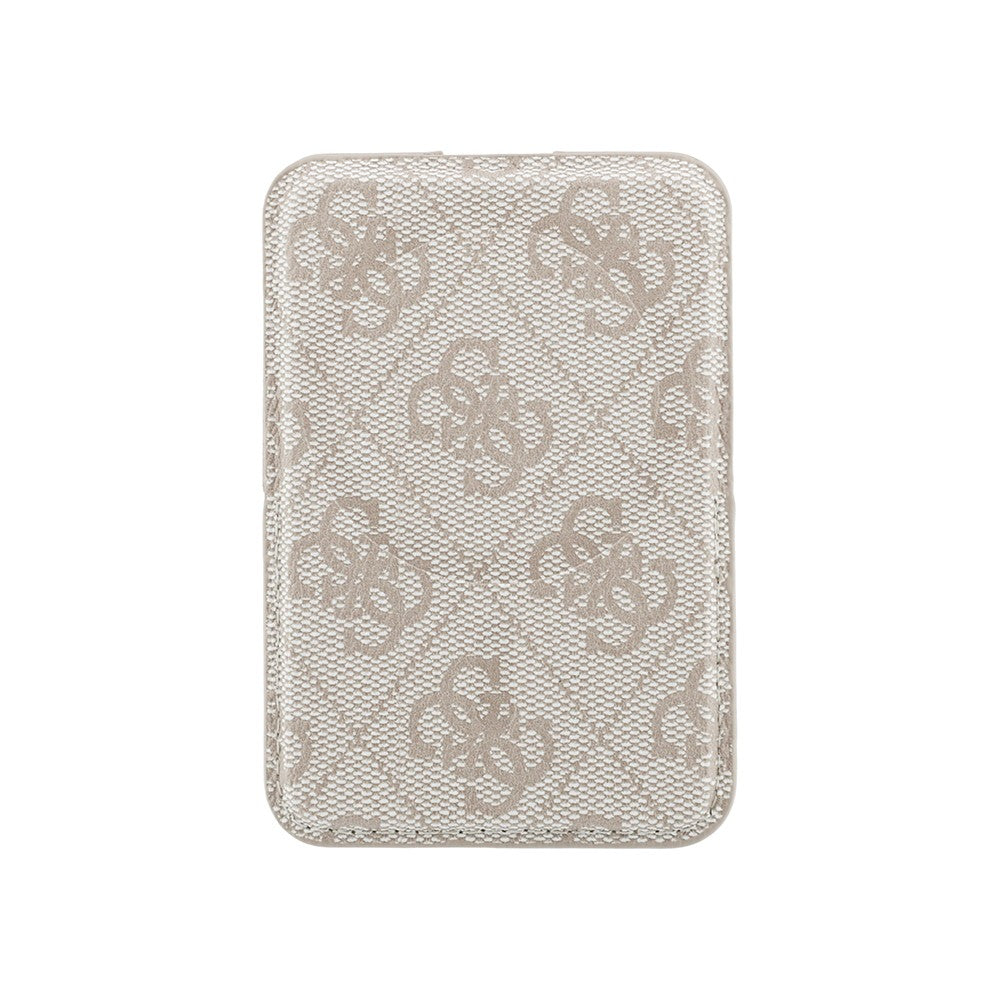 Guess Orjinal Lisanslı 4G Desenli Yazı Logolu Pop-up Magnetik Standlı PU Kartlık