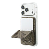 Guess Orjinal Lisanslı 4G Desenli Yazı Logolu Pop-up Magnetik Standlı PU Kartlık