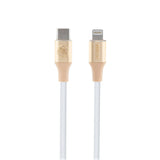 Guess Orjinal Lisanslı 4G ve Yazı Logolu Aydınlatmalı Kablo Ucu Hızlı Şarj Özellikli Type-C To Lightning PD Kablo 3A 1.5m