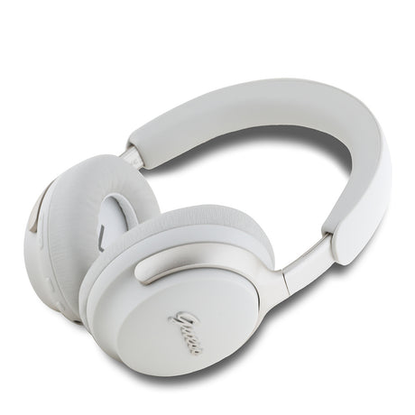 Guess Orjinal Lisanslı ANC/ENC Özellikli Metal Yazı Logolu Script Serisi Kulak Üstü Bluetooth Kulaklık v5.4
