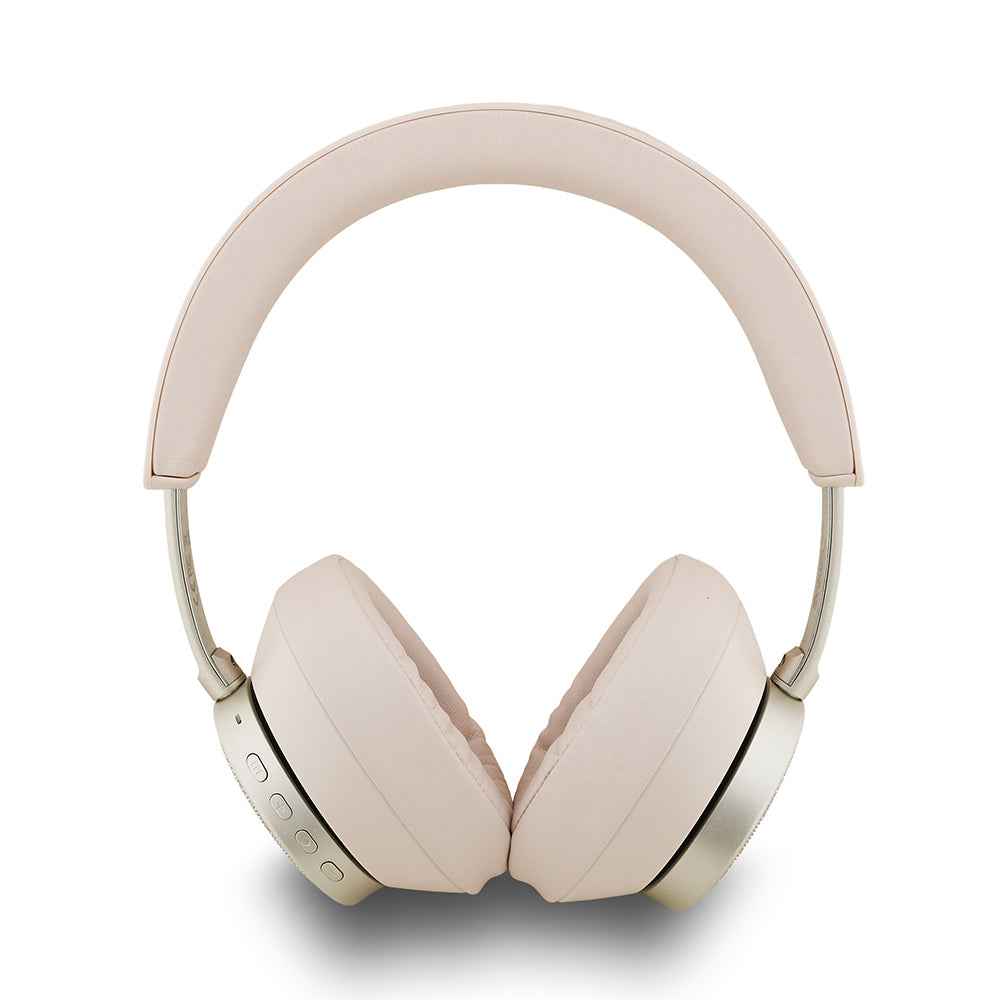 Guess Orjinal Lisanslı Ayarlanabilir 4G Desenli Metal Klasik Logolu Kulak Üstü Bluetooth Kulaklık