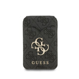 Guess Orjinal Lisanslı Aynalı Metal Büyük 4G Logolu Standlı Magnetik Kartlık