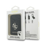 Guess Orjinal Lisanslı Aynalı Metal Büyük 4G Logolu Standlı Magnetik Kartlık
