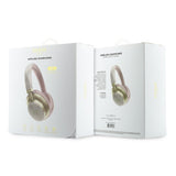 Guess Orjinal Lisanslı ENC PU 4G Desenli Metal Yazı Logolu Kulak Üstü Bluetooth Kulaklık v5.4
