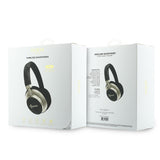 Guess Orjinal Lisanslı ENC PU 4G Desenli Metal Yazı Logolu Kulak Üstü Bluetooth Kulaklık v5.4