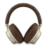Guess Orjinal Lisanslı ENC PU 4G Desenli Metal Yazı Logolu Kulak Üstü Bluetooth Kulaklık v5.4