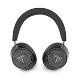 Guess Orjinal Lisanslı ENC PU 4G Desenli Üçgen Logolu Kulak Üstü Bluetooth Kulaklık