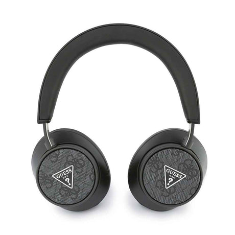 Guess Orjinal Lisanslı ENC PU 4G Desenli Üçgen Logolu Kulak Üstü Bluetooth Kulaklık