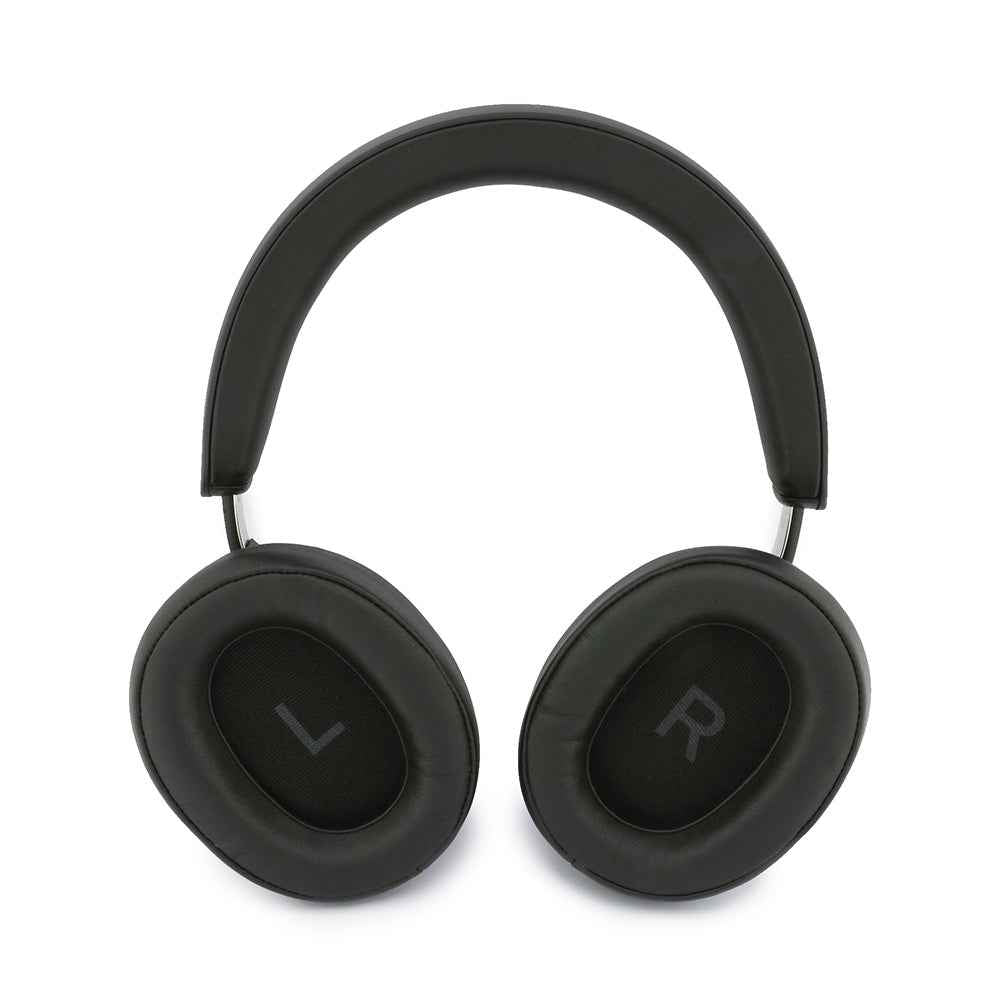 Guess Orjinal Lisanslı ENC PU 4G Desenli Üçgen Logolu Kulak Üstü Bluetooth Kulaklık