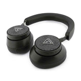 Guess Orjinal Lisanslı ENC PU 4G Desenli Üçgen Logolu Kulak Üstü Bluetooth Kulaklık