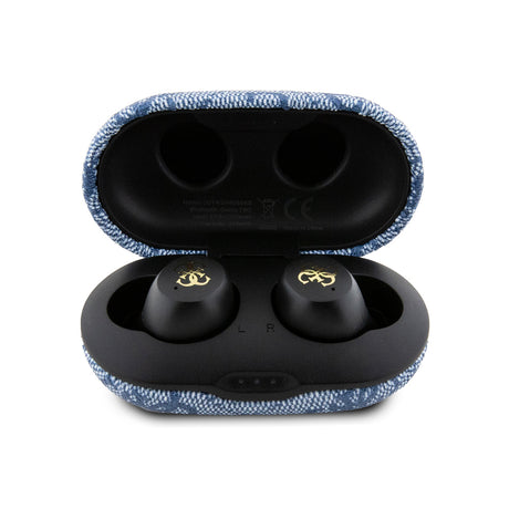 Guess Orjinal Lisanslı Klasik Metal Yazı Logolu TWS Kulak İçi Bluetooth Kulaklık