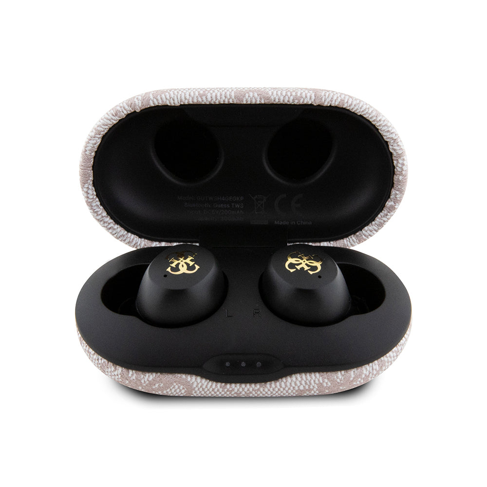 Guess Orjinal Lisanslı Klasik Metal Yazı Logolu TWS Kulak İçi Bluetooth Kulaklık