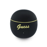 Guess Orjinal Lisanslı Metal Yazı Logolu Kulak içi TWS Kulaklık ve Speaker Hoparlör 2in1 Set