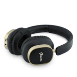 Guess Orjinal Lisanslı Metal Yazı Logolu Kulak Üstü Kulaklık ve Speaker Hoparlör 2in1 Set