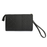 Guess Orjinal Lisanslı Peony ve 4G Desenli Şerit Detaylı Metal Logolu Omuz Askılı El Çantası