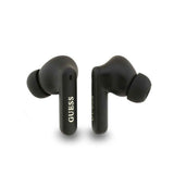 Guess Orjinal Lisanslı PU 4G Desenli Klasik Metal Yazı Logolu TWS Kulak İçi Bluetooth Kulaklık