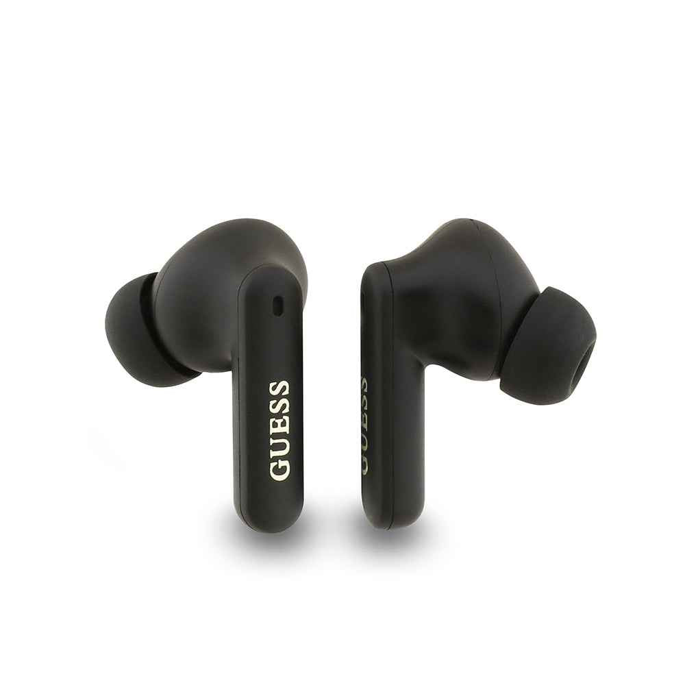 Guess Orjinal Lisanslı PU 4G Desenli Klasik Metal Yazı Logolu TWS Kulak İçi Bluetooth Kulaklık