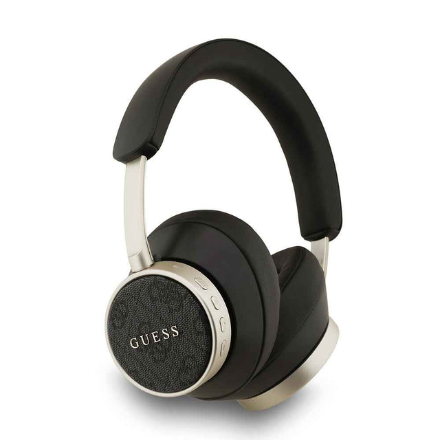 Guess Orjinal Lisanslı PU 4G Desenli Metal Logo Ayarlanabilir Kulak Üstü Bluetooth Kulaklık