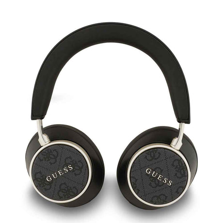 Guess Orjinal Lisanslı PU 4G Desenli Metal Logo Ayarlanabilir Kulak Üstü Bluetooth Kulaklık