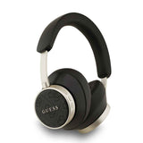 Guess Orjinal Lisanslı PU 4G Desenli Metal Logo Ayarlanabilir Kulak Üstü Bluetooth Kulaklık